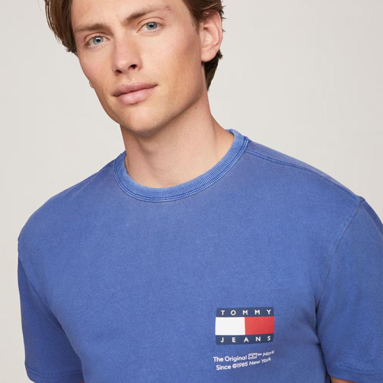 Tommy Hilfiger Ανδρική κοντομάνικη μπλούζα Logo Crew Neck T-Shirt
